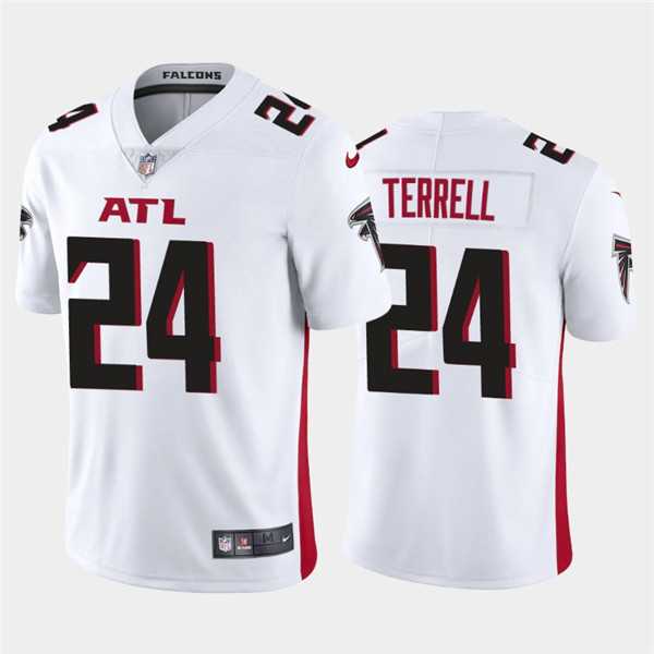 Men's Atlanta Falcons #24 A.J. Terrell New White Vapor Untouchable Limited Stitched NFL Jersey,We sell and wholesale Men's Atlanta Falcons #24 A.J. Terrell New White Vapor Untouchable Limited Stitched NFL Jersey on line form chian!